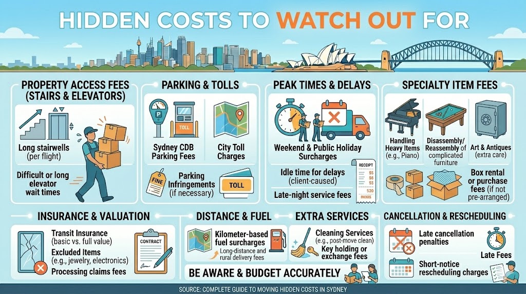 The Complete Sydney Moving Cost Breakdown — Updated 2026 Hidden Costs to Watch Out For