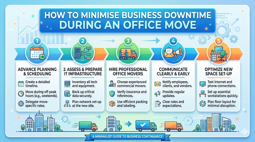 Home How to Minimise Business Downtime During an Office Move