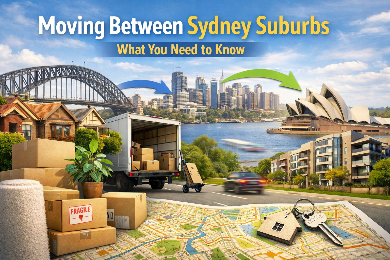 Home Moving Between Sydney Suburbs: What You Need to Know