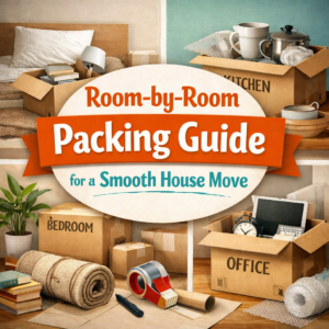 Room by Room Packing Guide for a Smooth House Move