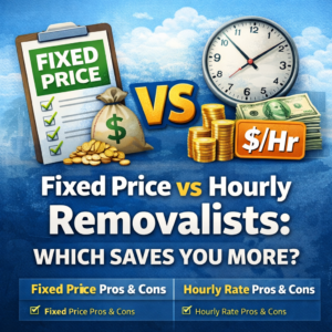 Fixed Price vs Hourly Removalists: Which One Saves You More?