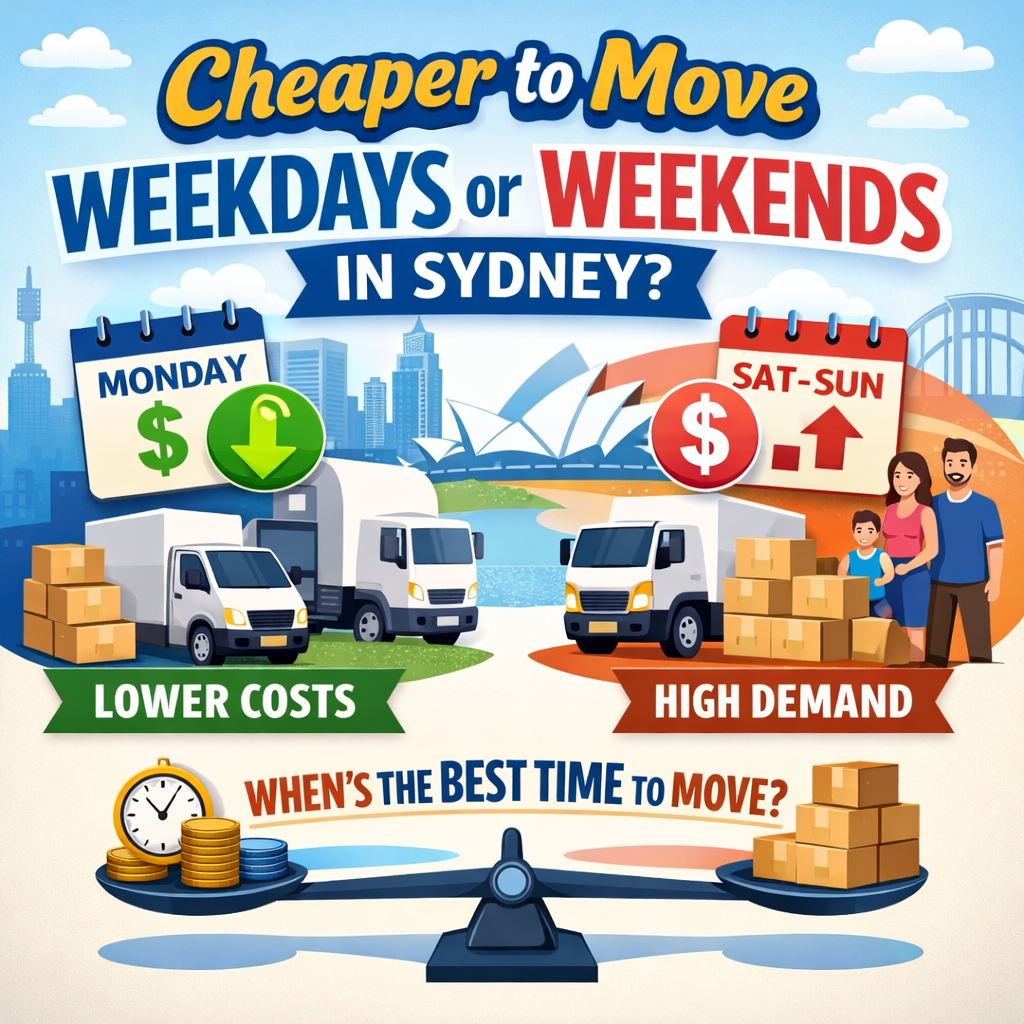 Home Is It Cheaper to Move on Weekdays or Weekends in Sydney?