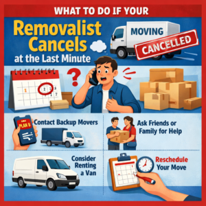 What to Do If Your Removalist Cancels at the Last Minute
