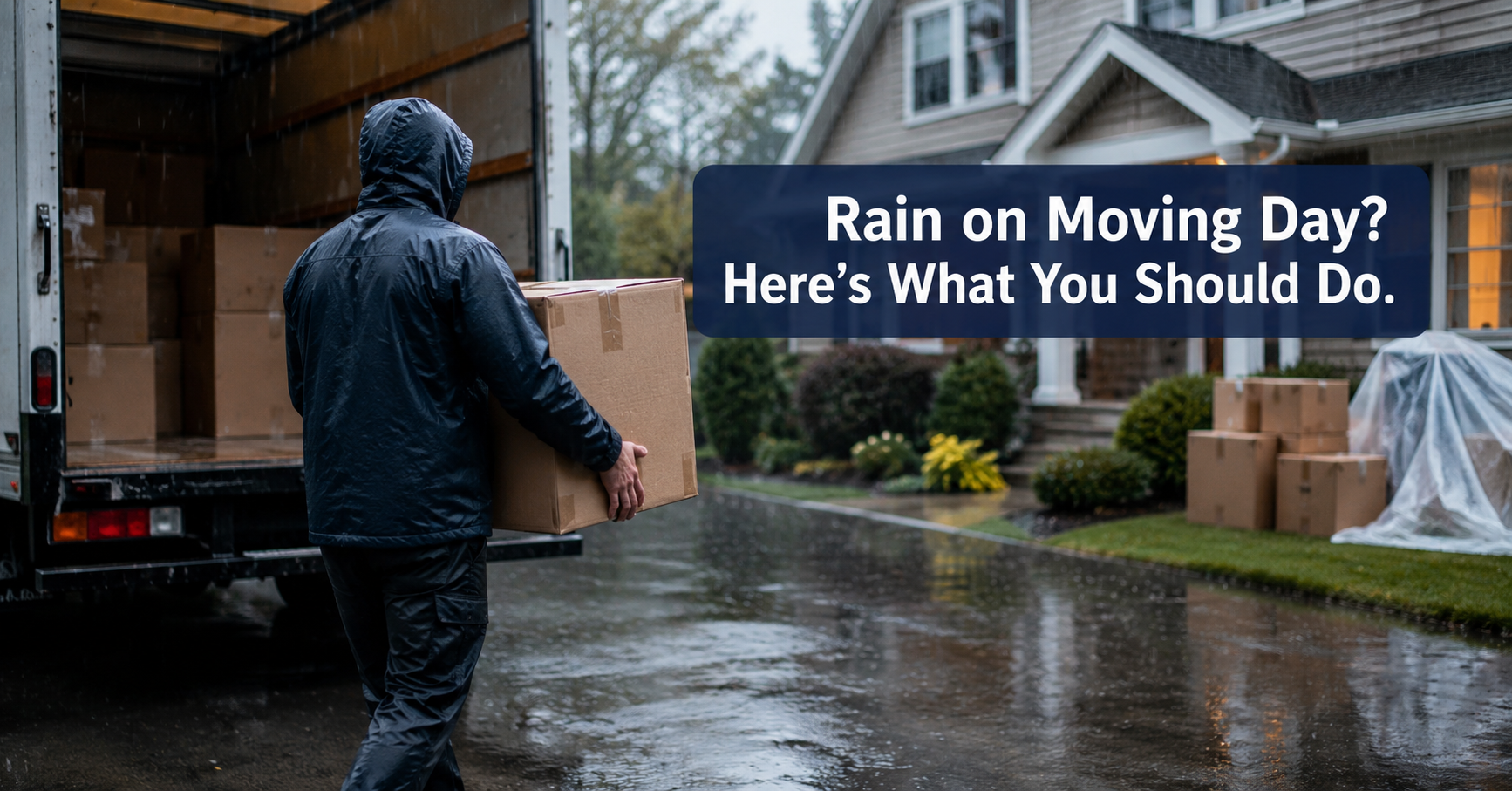 Removalists Merrylands Rain on Moving Day? Here’s What You Should Do