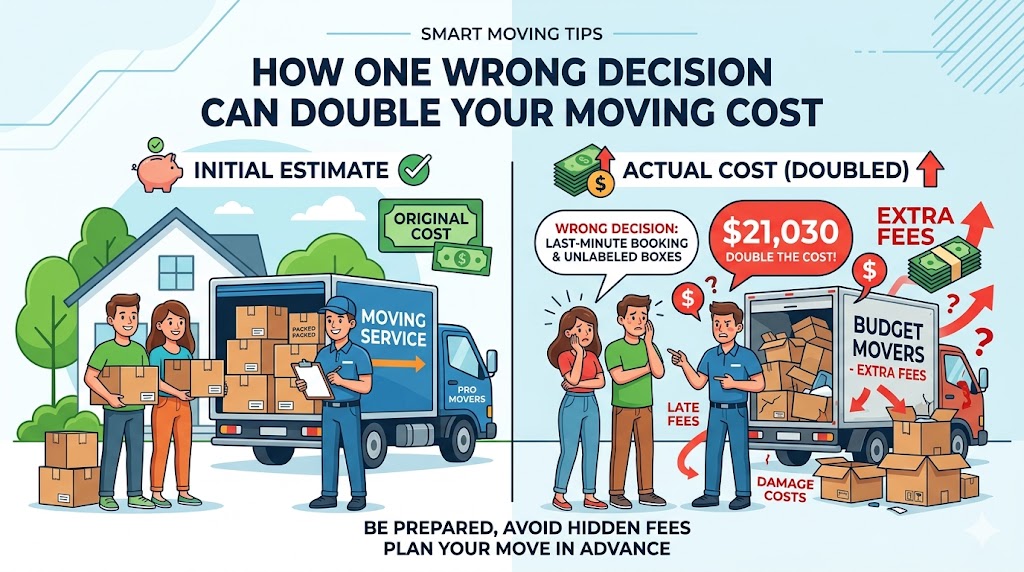 How One Wrong Decision Can Double Your Moving Cost