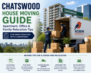 Chatswood House Moving Guide: Apartment, Office & Family Relocation Tips