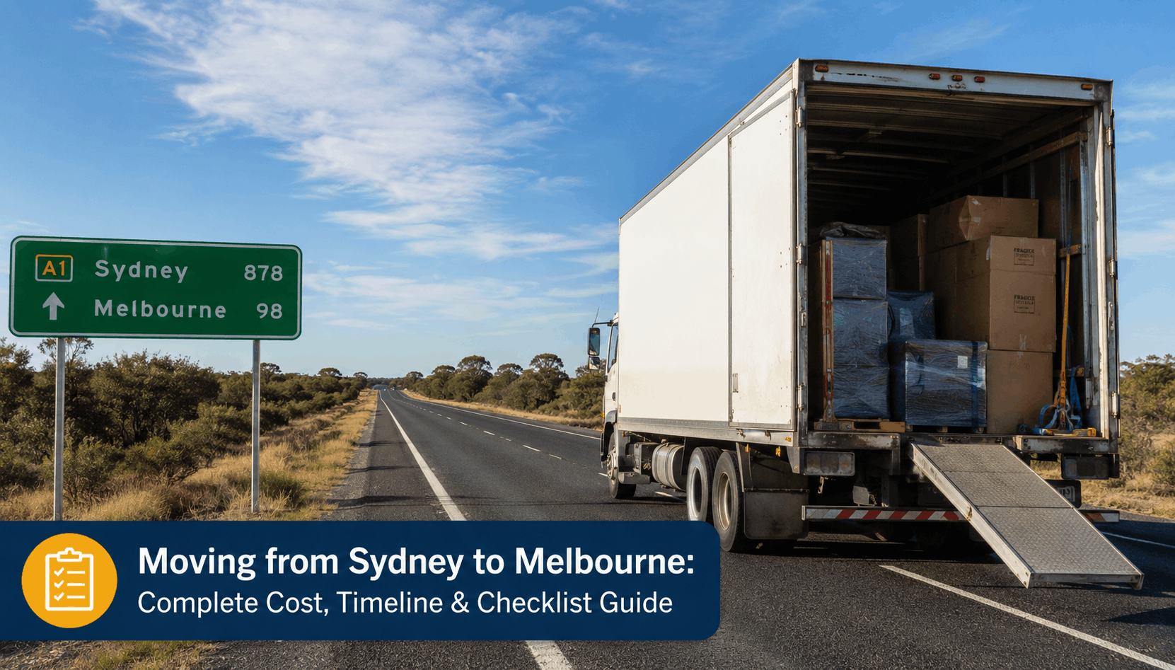 Moving from Sydney to Melbourne: Complete Cost, Timeline & Checklist Guide