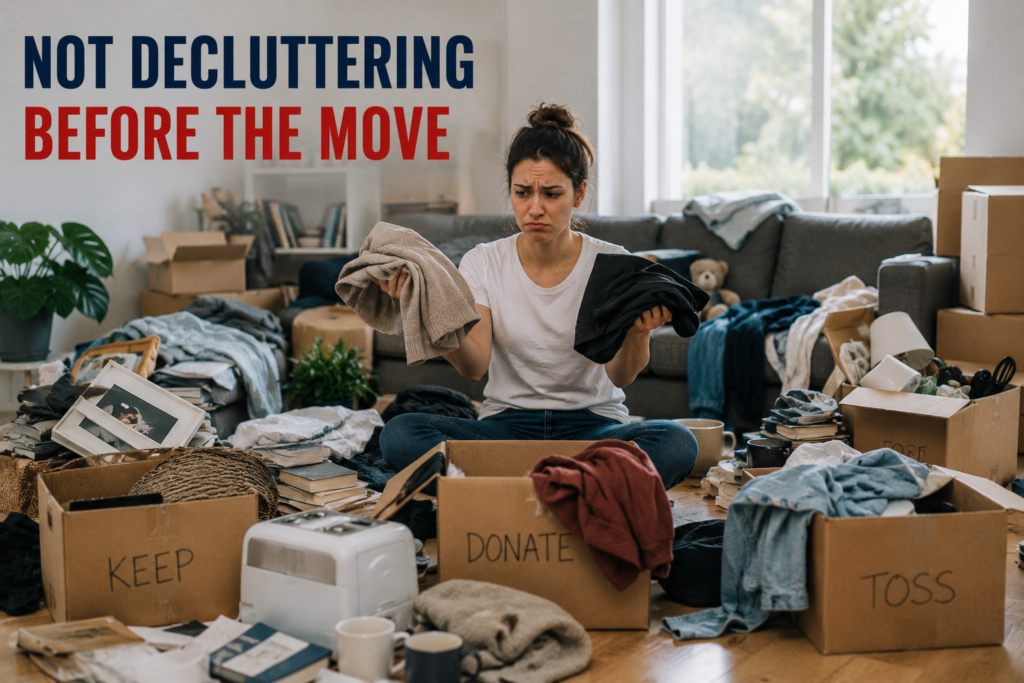 Most Common Moving Mistakes Australians Make Not Decluttering Before the Move